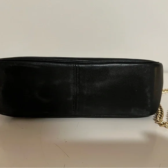 Coach Cassidy Black Crossbody Bag with Gold Chain - Picture 4 of 5